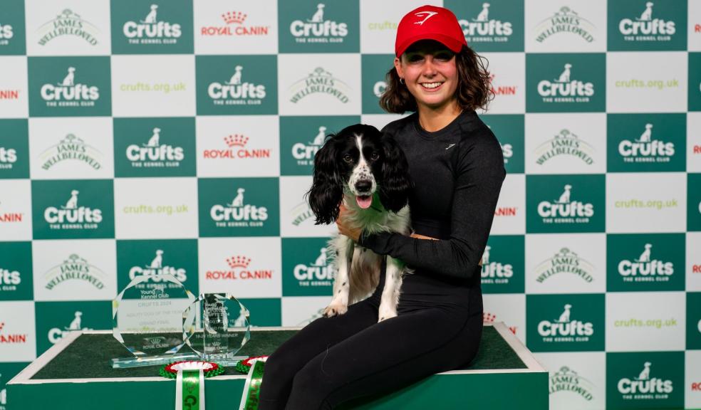 Crufts YKC Agility Dog of the Year winner Summer and Arrow